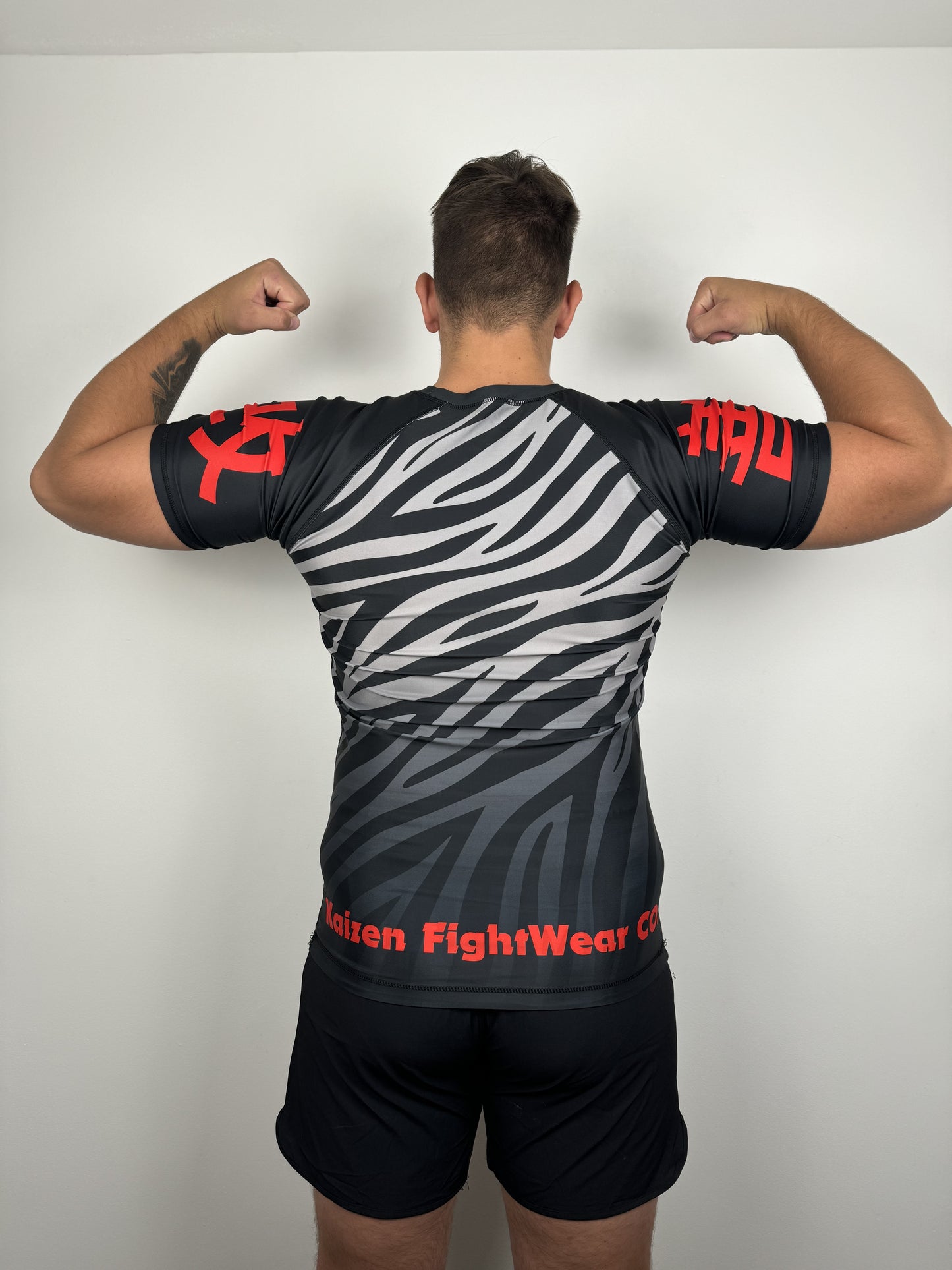 Zebra Strike Rash Guard