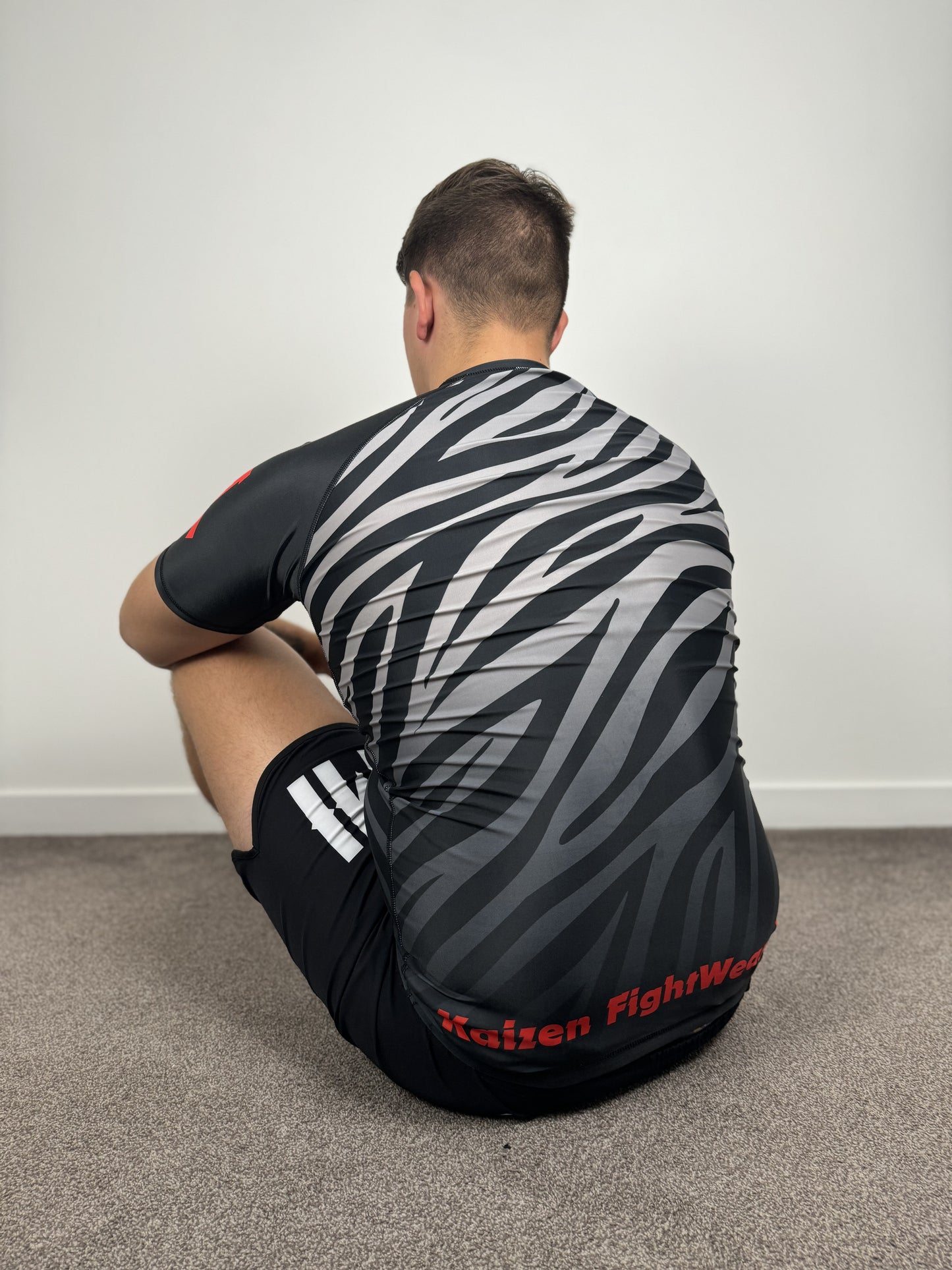 Zebra Strike Rash Guard